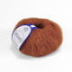 2425 Пряжа Campolmi Filati Mohair, 50г - 150м, теракотовий, 50% мохер, 50% вовна