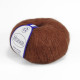 2426 Пряжа Campolmi Filati Mohair, 50г - 150м, світло-коричневий, 50% мохер, 50% вовна