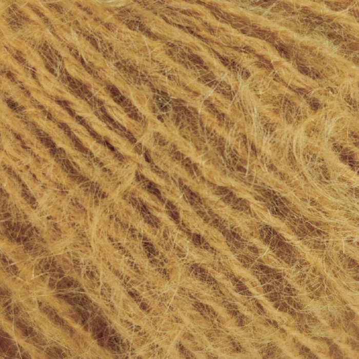2427 Пряжа Campolmi Filati Mohair, 50г - 150м, золотаво-жовтий, 50% мохер, 50% вовна
