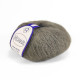 2431 Пряжа Campolmi Filati Mohair, 50г - 150м, сірий, 50% мохер, 50% вовна