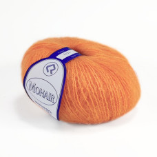 2435 Пряжа Campolmi Filati Mohair, 50г - 150м, помаранчевий, 50% мохер, 50% вовна