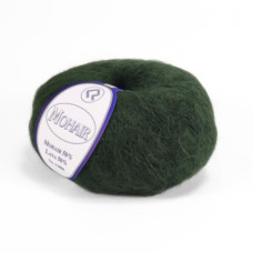 2437 Пряжа Campolmi Filati Mohair, 50г - 150м, малахітовий, 50% мохер, 50% вовна