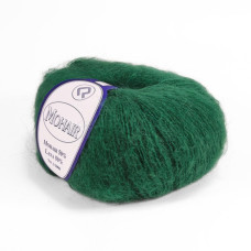 2441 Пряжа Campolmi Filati Mohair, 50г - 150м, яскраво-зелений, 50% мохер, 50% вовна