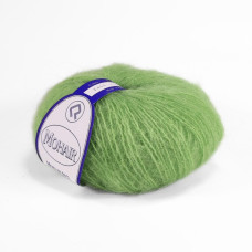 2443 Пряжа Campolmi Filati Mohair, 50г - 150м, салатовий, 50% мохер, 50% вовна