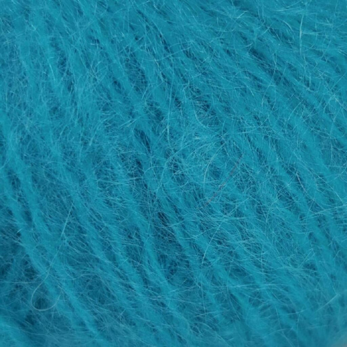 2445 Пряжа Campolmi Filati Mohair, 50г - 150м, бірюзовий, 50% мохер, 50% вовна
