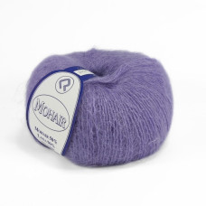 2457 Пряжа Campolmi Filati Mohair, 50г - 150м, бузковий, 50% мохер, 50% вовна