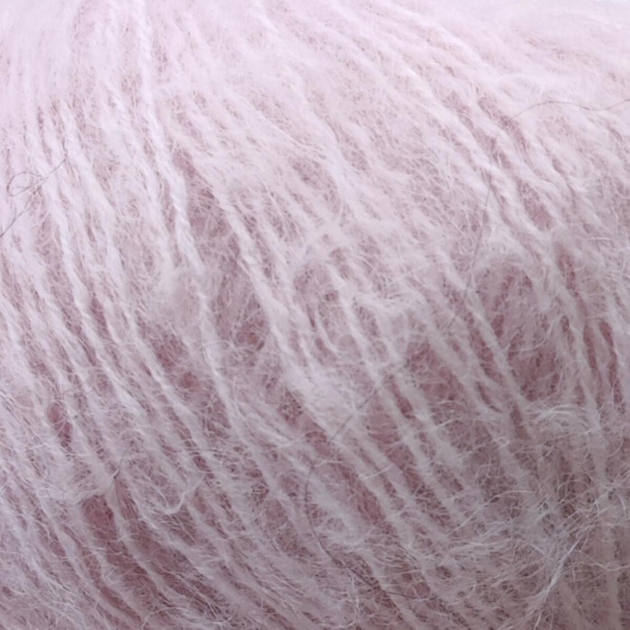 2460 Пряжа Campolmi Filati Mohair, 50г - 150м, ніжно-ліловий, 50% мохер, 50% вовна