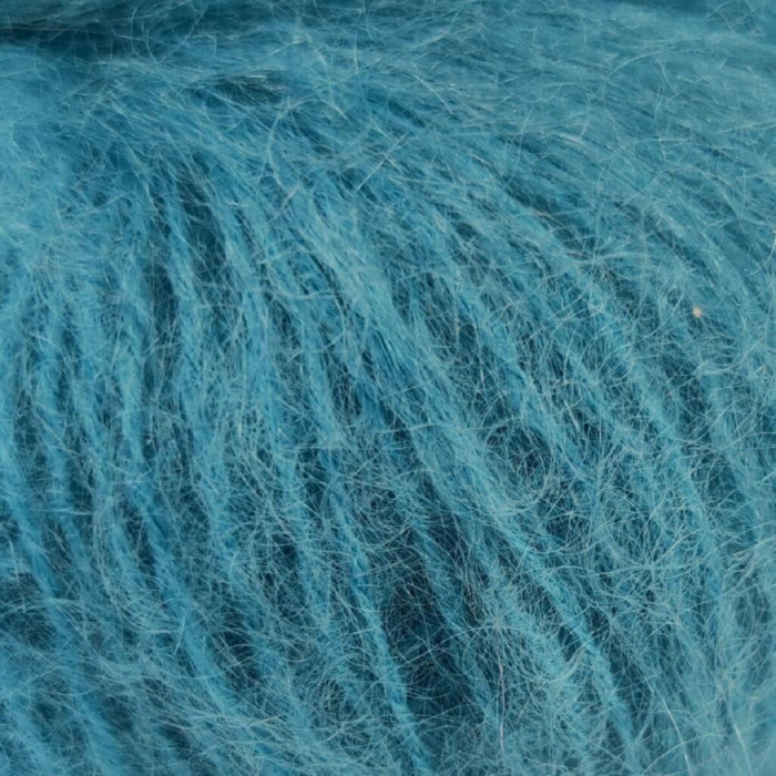 2461 Пряжа Campolmi Filati Mohair, 50г - 150м, бірюзово-блакитний, 50% мохер, 50% вовна