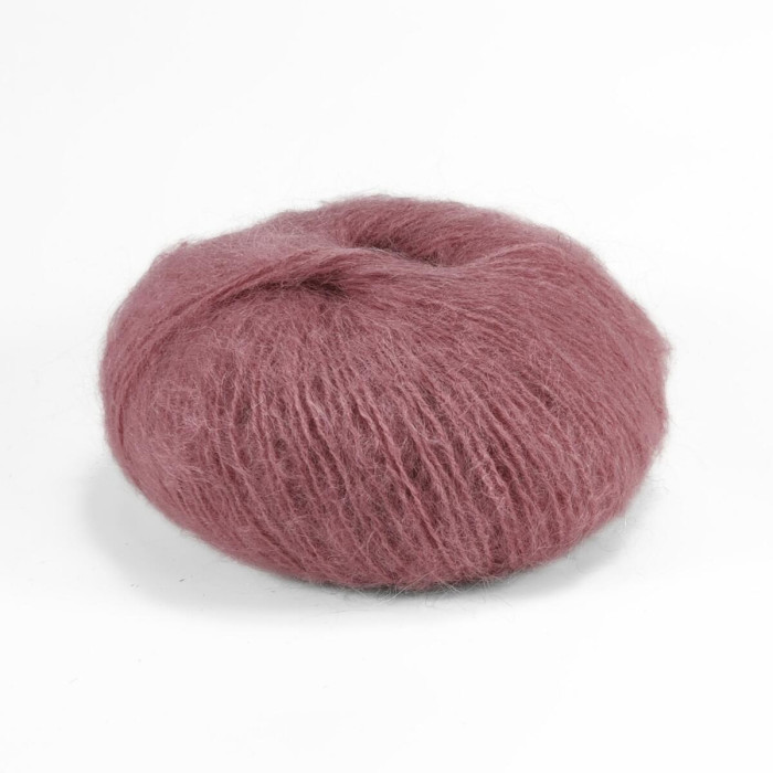 2462 Пряжа Campolmi Filati Mohair, 50г - 150м, англійська троянда, 50% мохер, 50% вовна