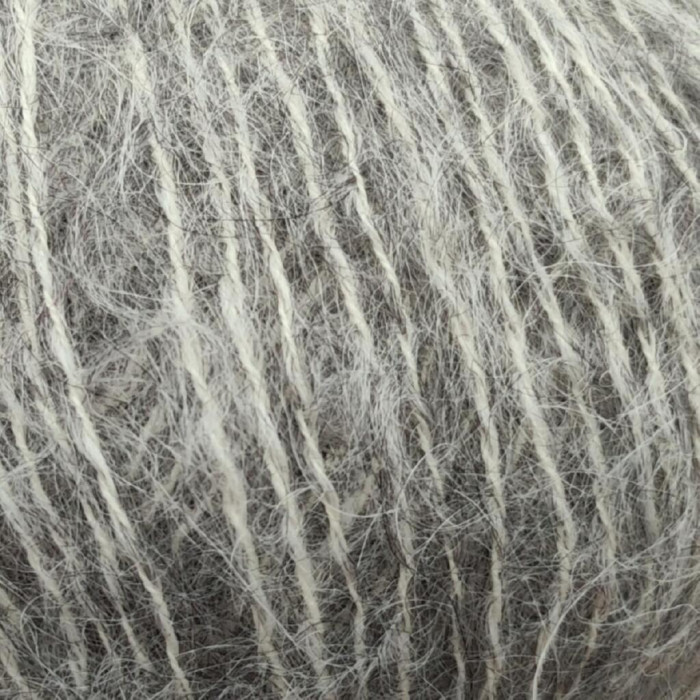 2463 Пряжа Campolmi Filati Mohair, 50г - 150м, сіра перлина, 50% мохер, 50% вовна