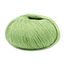 25 Пряжа Laines du Nord Soft Lino, 50г - 135м, фісташковий, 80% льон, 20% бавовна