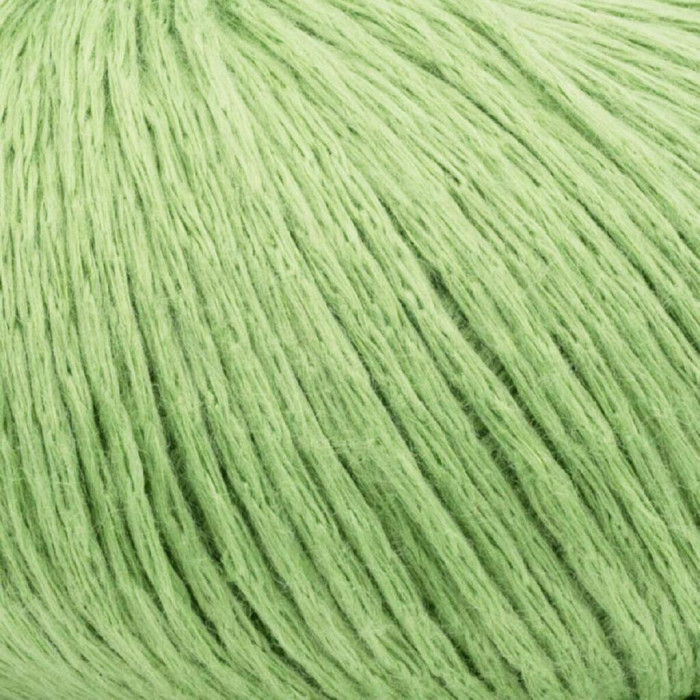 25 Пряжа Laines du Nord Soft Lino, 50г - 135м, фісташковий, 80% льон, 20% бавовна