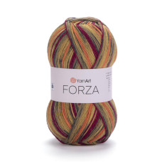 2509 Пряжа Forza 100г-420м (різнокольоровий). YarnArt