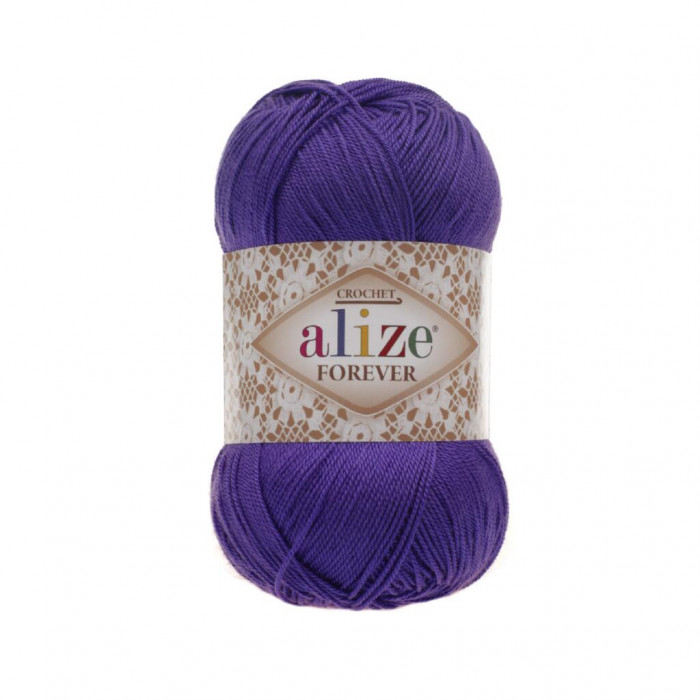 252 Пряжа Forever crochet 50гр - 300м (Фіолетовий) Alize