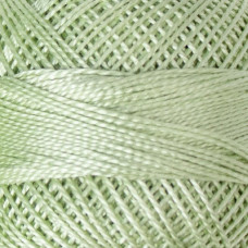 258 Муліне Art. 87 Pearl Cotton Luca-S, бавовна, 10 г, 80 м, колір ніжно-зелений