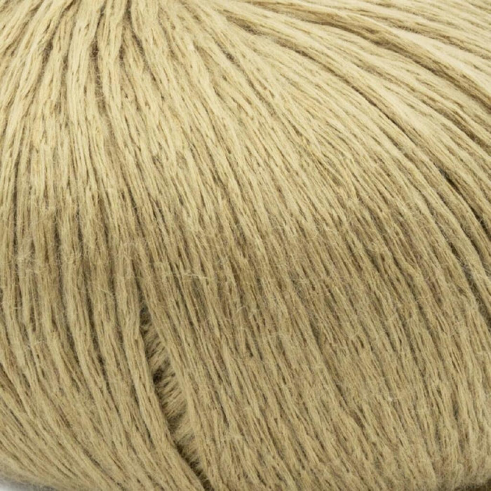 26 Пряжа Laines du Nord Soft Lino, 50г - 135м, бежевий, 80% льон, 20% бавовна