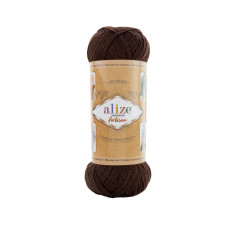 26 Пряжа Superwash Artisan 100гр - 420м (шоколадний). Alize