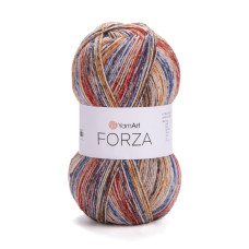 2602 Пряжа Forza 100г-420м (різнокольоровий). YarnArt