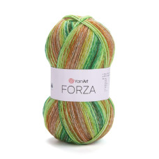 2604 Пряжа Forza 100г-420м (різнокольоровий). YarnArt