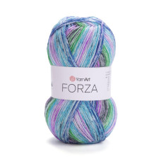 2607 Пряжа Forza 100г-420м (різнокольоровий). YarnArt