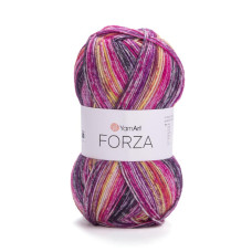 2608 Пряжа Forza 100г-420м (різнокольоровий). YarnArt