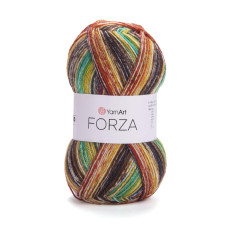 2609 Пряжа Forza 100г-420м (різнокольоровий). YarnArt