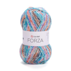2610 Пряжа Forza 100г-420м (різнокольоровий). YarnArt