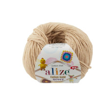 262 Пряжа Cotton Gold Hobby New  50г-165мм (бежевий). Alize