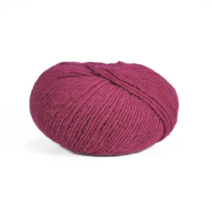 2622 Пряжа Laines du Nord Andina, 50г - 175м, бордовий, 50% альпака, 50% вовна