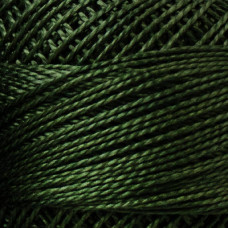 265 Муліне Art. 87 Pearl Cotton Luca-S, бавовна, 10 г, 80 м, колір листяно-зелений
