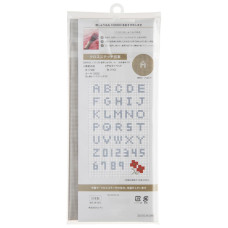 265100-54 Cosmo Канва Aida16 100% бавовна 35x43 см, благородно-сірий