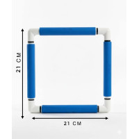 270-1 Nurge П`яльці з кліпсами 21x21 см, сині