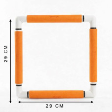 270-2 Nurge П`яльці з кліпсами 29x29 см, помаранчевий