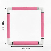 270-2 Nurge П`яльці з кліпсами 29x29 см, рожевий