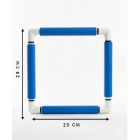 270-2 Nurge П`яльці з кліпсами 29x29 см, синій