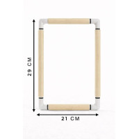 270-3 Nurge П`яльці з кліпсами 21x29 см, бежевий