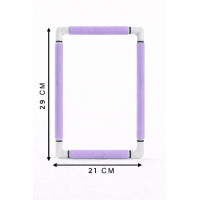 270-3 Nurge П`яльці з кліпсами 21x29 см, бузковий