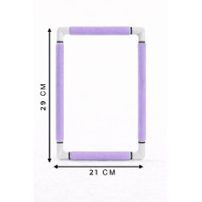 270-3 Nurge П`яльці з кліпсами 21x29 см, бузковий