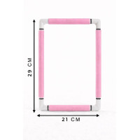 270-3 Nurge П`яльці з кліпсами 21x29 см, рожевий