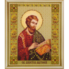 КС-108 Ікона святого апостола Матвія. Чарівна мить. Набір для виготовлення картини зі стразами