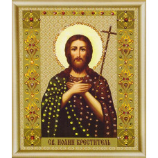 КС-111 Ікона святого Іоанна Хрестителя. Crystal Art. Набір для виготовлення картини зі стразами