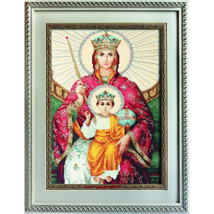 BR113 Ікона Божої Матері Державна. Luca-S. Набір для вишивання нитками(Знятий з виробництва)