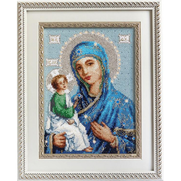 BR114 Ікона Єрусалимської Божої Матері. Luca-S. Набір для вишивання нитками(Знятий з виробництва)