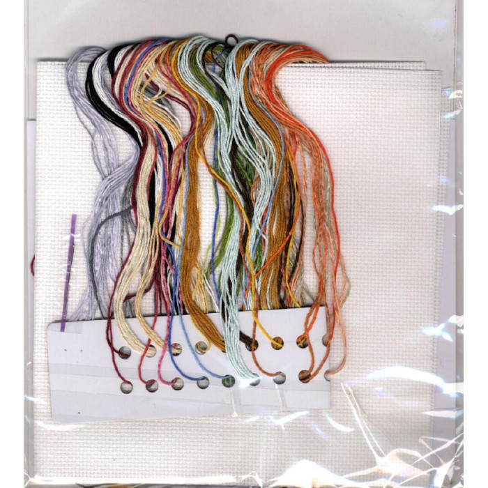 2777 Design Works Набір для вишивки рахунковим хрестиком - Мій вихідний 35,5x35,5 см, Aida14