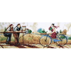 2779 Design Works Набір для вишивки рахунковим хрестиком - Доставка  55,9x20,3 см, Aida14