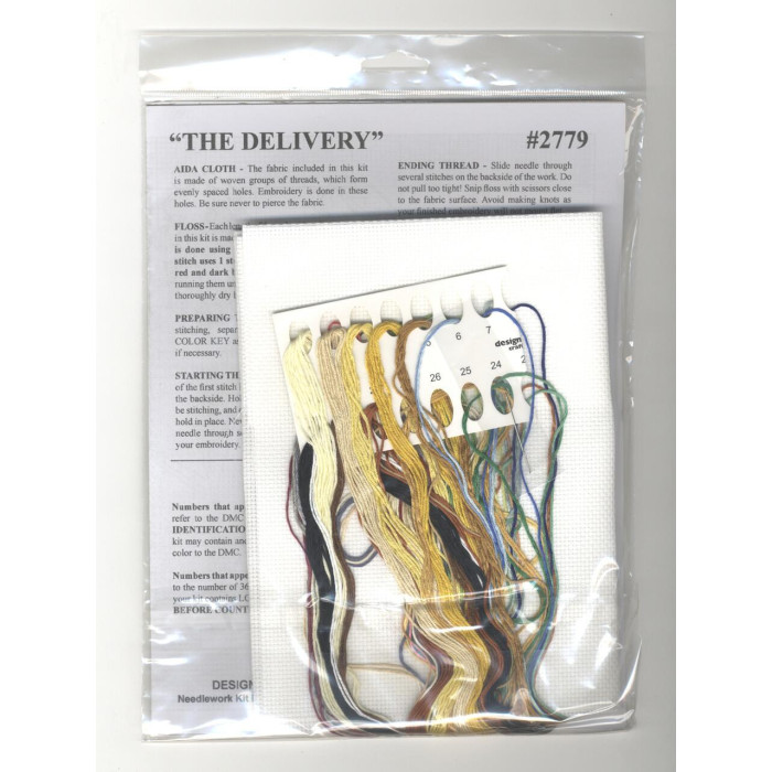 2779 Design Works Набір для вишивки рахунковим хрестиком - Доставка  55,9x20,3 см, Aida14