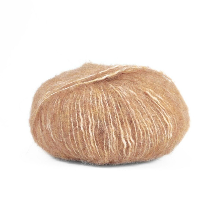 28 Пряжа Adriafil Zucchero Filato, 50г - 175м, бежевий, 18% альпака, 50% бавовна, 32% вовна