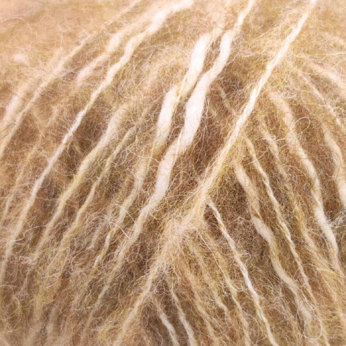 28 Пряжа Adriafil Zucchero Filato, 50г - 175м, бежевий, 18% альпака, 50% бавовна, 32% вовна