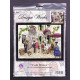 2854 Design Works Набір для вишивки рахунковим хрестиком - Танці в кафе 35,6x25,4 см, Aida14