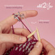 287-2 Addi Наперсток-кільце для в'язання addi2You розмір 56, срібло